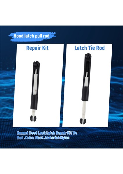 Ford Focus Için Mk2 2004-2011 Bonnet Kilit Mandalı Onarım Kiti Rod (Yurt Dışından) indirimleri