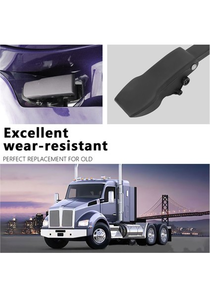 Kenworth T880 (T880 2023 Hariç) Hood Mandal Kiti Hood Mandal Değiştirme (T880 2023 Hariç) L56-6048 L56-6033 HLK2509 (Yurt Dışından) modelleri