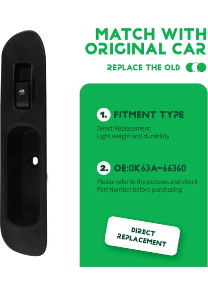 0K63A-66360 Araba Penceresi Regülatörü Kia Bongo Sınır K2700 K4000S 1999-2004 0K63A66360 (Yurt Dışından) indirimleri