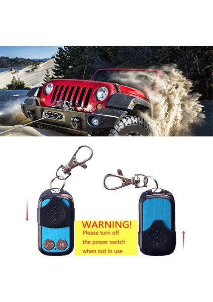 Jeep Atv Suv Kamyon Alıcı Modülü Verici Ahize Anahtarı Denetleyicisi Için Çok Yönlü Kablosuz Vinç Uzaktan Kumanda Kiti (Yurt Dışından) indirimleri