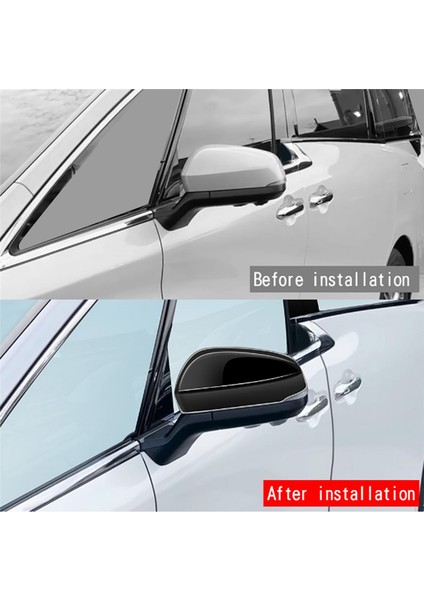 Araba Parlak Siyah Yan Ayna Toyota Alphard 40 Serisi 2023 (Yurt Dışından) fiyatları