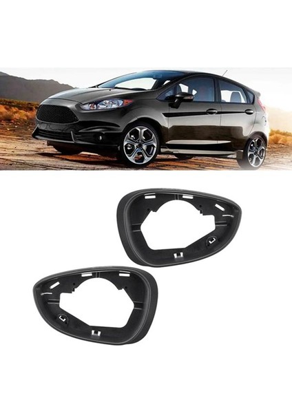Araba Sol Yan Kapı Rüzgar Dikiş Ayna Kapak Çerçevesi Ford Fiesta Mk7 2009-2017 (Yurt Dışından) fiyatları