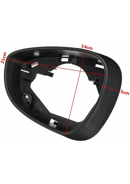 Araba Sol Yan Kapı Rüzgar Dikiş Ayna Kapak Çerçevesi Ford Fiesta Mk7 2009-2017 (Yurt Dışından) modelleri