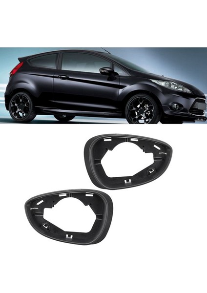 Araba Sol Yan Kapı Rüzgar Dikiş Ayna Kapak Çerçevesi Ford Fiesta Mk7 2009-2017 (Yurt Dışından) fırsatları