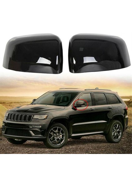 2pcs Dikiz Yan Ayna Kapak Kapağı Parlatıcı Kanat Aynası J (Yurt Dışından) indirimleri