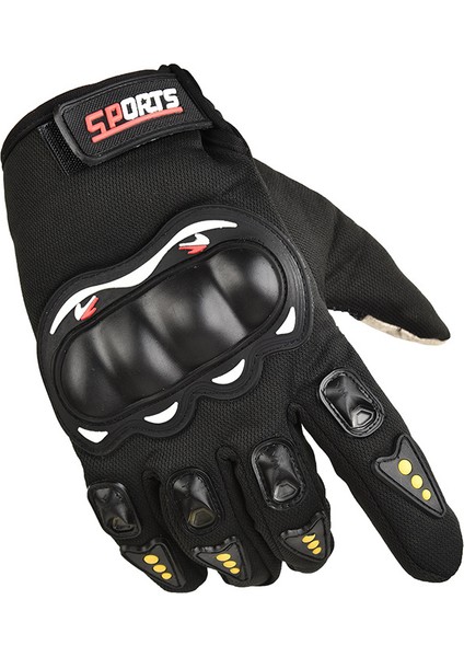 Motosiklet Tam Parmak Eldivenleri Erkekler Dokunmatik Ekran Açık Off-Road Spor Bisiklet Koruyucu Anti-Düşme Motosiklet Uzun Parmak Eldivenleri (Yurt Dışından) fırsatları