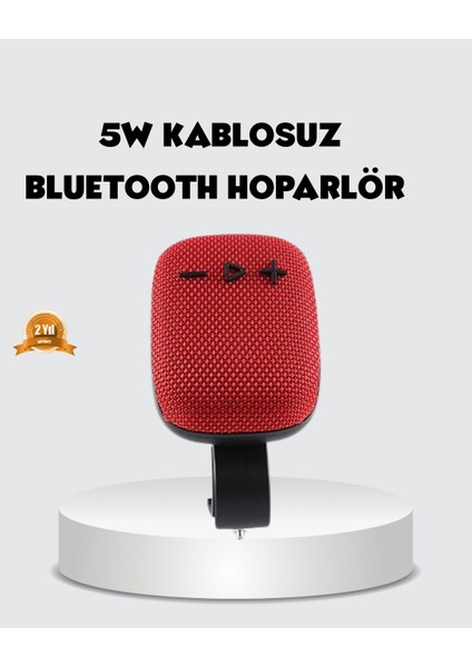 Bluetooth 5.1 Kablosuz Hoparlör – Güçlü Bas Fm Radyo ve Çoklu Giriş Destekli