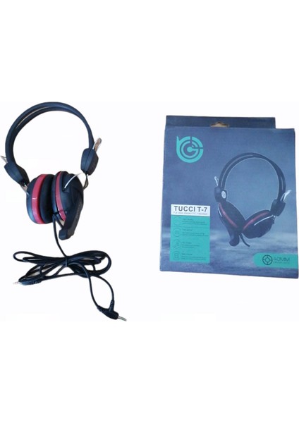 Mikrofonlu Pc Kulaklık T-7 (4887)