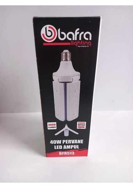 Bafra 40 W Pervane LED Ampul 3200K indirimleri