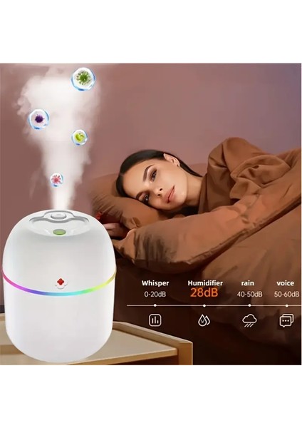 Mini Hava Nemlendirici 3in1 H2O HUMIDIFIER220ML