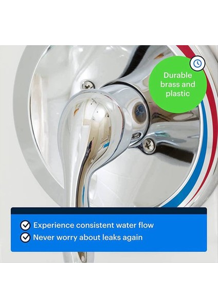 1222 Kartuş Moen Bir Tutar Posi Temp Musluk Kartuşu, Küvet Duş Valfi Parçaları ve Pirinç (2pcs) (Yurt Dışından) fırsatları