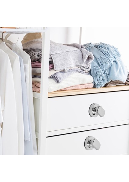 Emme Bardağı Sapı 2 Parçalar Vantuz Tutamaklı Çekmece Dolabı Buzdolabı Kapısı Cam Taşınabilir Mobilite Sapı Gümüş (Yurt Dışından) fırsatları