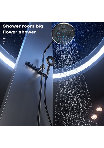 1pcs 25CM Plastik Yuvarlak Şekli Yağış Powered Duş Odası Üst Duş Çatı Kafa Kabin Aksesuarları (Yurt Dışından) modelleri