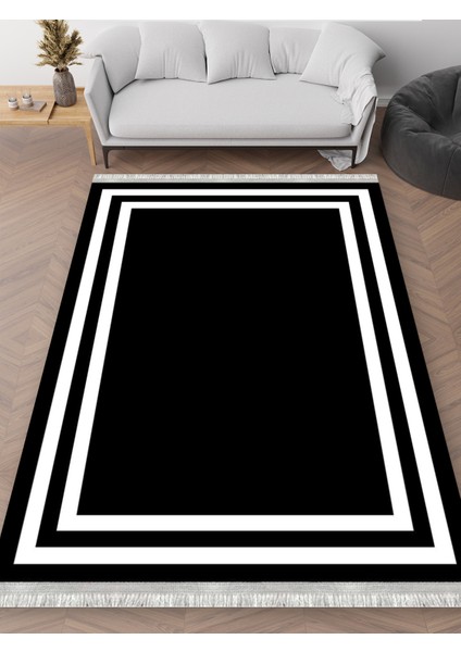 MD-0065A – Makinede Yıkanabilir, Kaymaz Taban, Dijital Baskı Halı