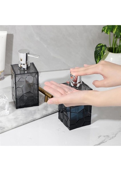 Eller Sabun Dispenser, Betip Akrilik Plastik Sıvı Pompa Şişeleri Doldurulabilir Losyon Dispenseri Banyo Dekor C Için (Yurt Dışından) fırsatları