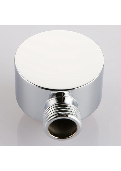 Duvar Tedarik Dirsek, Pirinç Yuvarlak Duvar Montajı Duş Hortum Konnektörü Aksesuarları G1/2 Inç Duş Için Su Çıkışı - Gümüş (Yurt Dışından) fiyatları