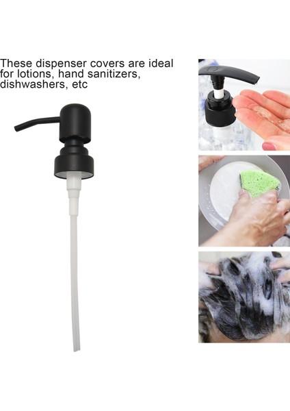 Mason Kavanozları Veya Diğer Dıy Losyonu Sabun Dağıtıcıları Için Sabun Dağıtıcı Kapaklar, Paslu Pompa ve Kapak Replasmanı, 3 Paket (Yurt Dışından) modelleri