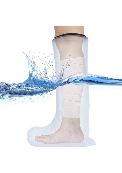 Yetişkinler Için Su Geçirmez Dökme Duş Kapağı Bacağı ve Alt Bacak Dökme Yaralar Koruyucu Duş Banyo Aksesuarları (Yurt Dışından) fiyatları