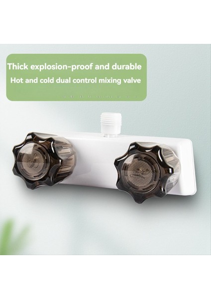 Elde Taşınır Duş Hortumu Için Seyahat Römorku Için Çift Düğmeli Rv Duş Musluk Valf Sapması (Yurt Dışından) modelleri