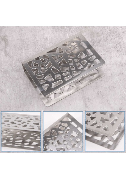 Peçete Tutucu Paslanmaz Çelik Masa Üstü Peçete Tutucu Kağıt Havlu Rafı Metal Dik Peçete Tutucu Mutfak Restoran Partisi Dekorasyonu (Yurt Dışından) indirimleri