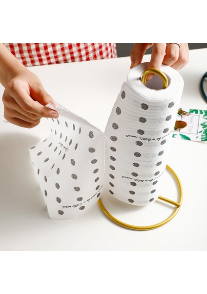 Kağıt Havlu Rafı Mutfak Yaprak Film Depolama Rulo Kağıt Tutucu Masaüstü Yağ Emme Kağıt Tutucu Mutfak Malzemeleri (Altın) (Yurt Dışından) modelleri