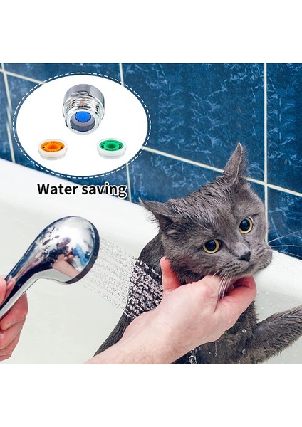 Banyo Tasarrufu Için 8 Adet Duş Akışı Azaltıcı Sınırlayıcı Seti, Su Kısıtlayıcısı, 1/2 Inç Iplik Boyutu 4, 6 ve 9 L/dk (Yurt Dışından) indirimleri