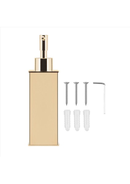 Sıvı Sabun Dispenser Banyo Duvarı Monte Altın Duş Jel Deterjan Şampuan Şişe Mutfak Otel Evi (Yurt Dışından)