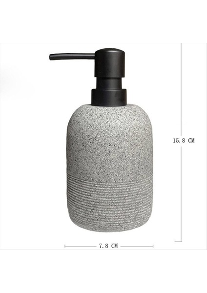 El Yıkama Sıvısı Dağıtıcı, Banyo Tezgahı Için Sabun Dağıtıcı, Mutfak Için Bulaşık Yıkama Sabun Dağıtıcı (Siyah) (Yurt Dışından)