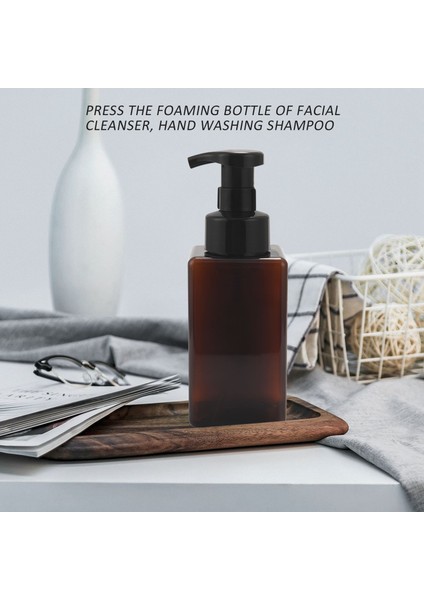 2 Paket Köpük Sabunu Dispenser 15 Oz Doldurulabilir Köpük Sıvı El Sabunu Boş Plastik Pompa Şişesi Konteyner - Kahverengi 450ML (Yurt Dışından) fiyatları