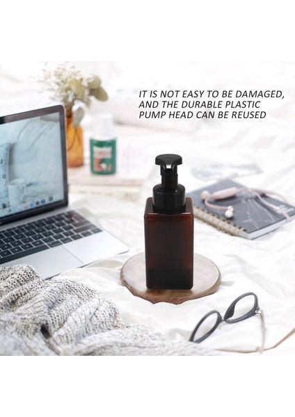 2 Paket Köpük Sabunu Dispenser 15 Oz Doldurulabilir Köpük Sıvı El Sabunu Boş Plastik Pompa Şişesi Konteyner - Kahverengi 450ML (Yurt Dışından) indirimleri