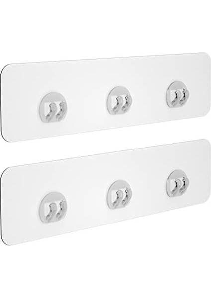 20PCS Duş Yapışkan Replasmanı, Sondaj Güçlü Çubuk Şeffaf Dikdörtgen Duş Raf Yapıştırıcısı (Yurt Dışından) fiyatları