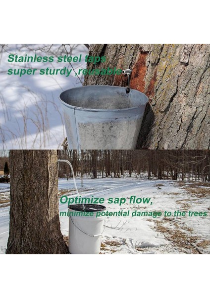 Paslanmaz Çelik Akçaağaç Şurup Musluk Kiti, Akçaağaç Ağacı Musluk, Ağaçlara Dokunmak Için Ağaç Musluğu Istifleme (Yurt Dışından) fırsatları