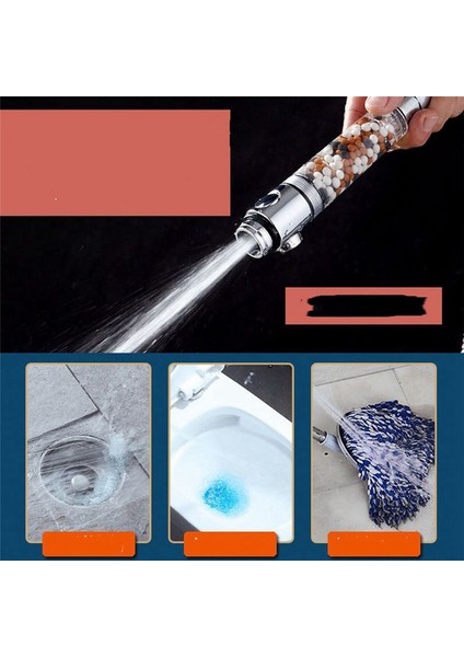 2pcs Boncuklu Duş Başlığı Filtre Basıncı Artırma Duş Başlığı Püskürtme 3 Modlu Su Tasarrufu Ev Için Banyo (Yurt Dışından) indirimleri