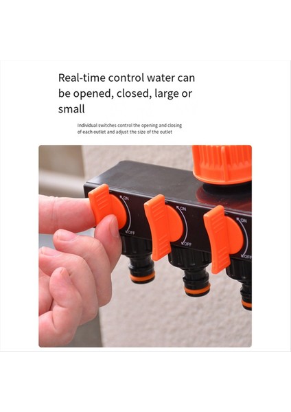 Açık/kapalı 4 Yollu Valf Konnektörü, Açık Bahçeler ve Sebze Bahçeleri Için Uygun Çok Yönlü 4 Yönlü Musluk Dağıtıcı. (Yurt Dışından) fiyatları