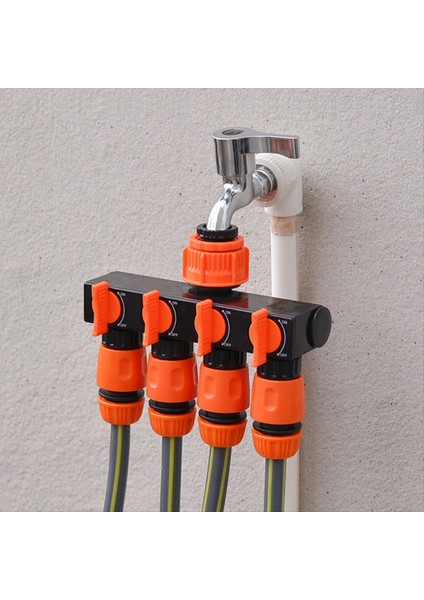 Açık/kapalı 4 Yollu Valf Konnektörü, Açık Bahçeler ve Sebze Bahçeleri Için Uygun Çok Yönlü 4 Yönlü Musluk Dağıtıcı. (Yurt Dışından) modelleri