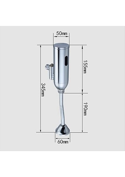 Urinal Sensör Floş Valf Urinal Flush Valf Duvara Monte Urinal Otomatik Flusher Hotel Banyo Suyu Tasarrufu (Yurt Dışından) fiyatları