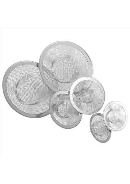 6pcs Mutfak Banyo Lavabosu Örgü Süzgeç Paslanmaz Çelik, Büyük Orta ve Küçük (6 Paket) (Yurt Dışından) fiyatları