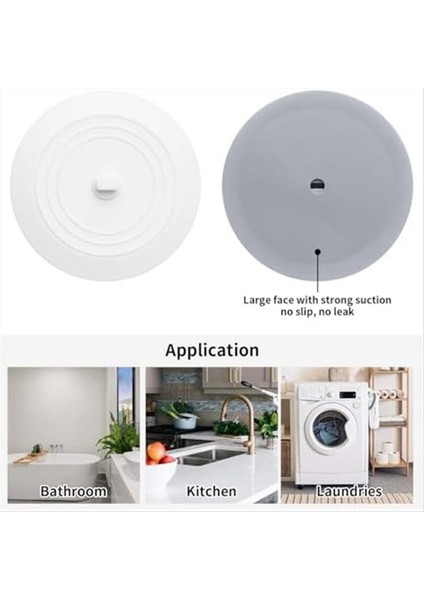 Küvet Drenaj Tıpası - Silikon Mutfak Banyo Bahyesi Küvet Tahliye Saç Tutucu, Küvet Drenaj Tapası, Küvet Drenaj Kapağı (Yurt Dışından) fiyatları