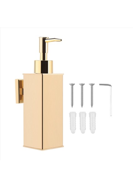 Sıvı Sabun Dispenser Banyo Duvarı Monte Altın Duş Jel Deterjan Şampuan Şişe Mutfak Otel Evi (Yurt Dışından) fiyatları