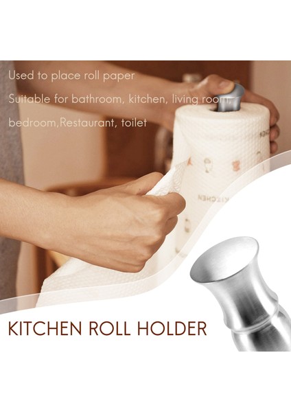 Dikey Kağıt Havlu Tutucu Ev Mutfak Tezgahı Için Paslanmaz Çelik (Yurt Dışından) modelleri