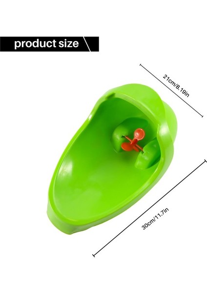 1 x Eğlenceli Pot Çocuk Kurbağa Şeklinde Urinal (Yeşil) (Yurt Dışından)