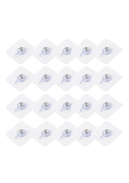 100PCS Yapışkan Tırnaklar Duvar Kancaları Güçlü Poster Vidalı Çıkartmalar Dolap Dolap Raf Mandalları Mutfak Duvar Kanca Askıları (Yurt Dışından)