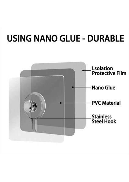 100PCS Yapışkan Tırnaklar Duvar Kancaları Güçlü Poster Vidalı Çıkartmalar Dolap Dolap Raf Mandalları Mutfak Duvar Kanca Askıları (Yurt Dışından) modelleri