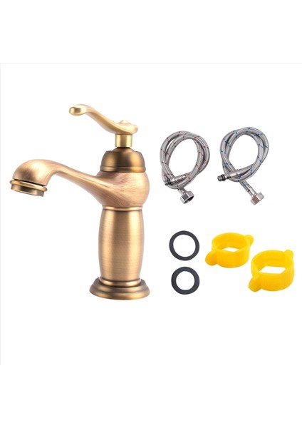 Banyo Havzası Washbasin Musluk Antika Pirinç Musluk Bakır Musluk (Yurt Dışından)
