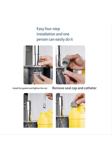 Mutfak Lavabosu ve Uzatma Tüpü Kiti Için Sabun Dispenseri, 40 Inçlik Silikon Tüp Sabun Şişesine Doğrudan Bağlanın (Yurt Dışından) modelleri