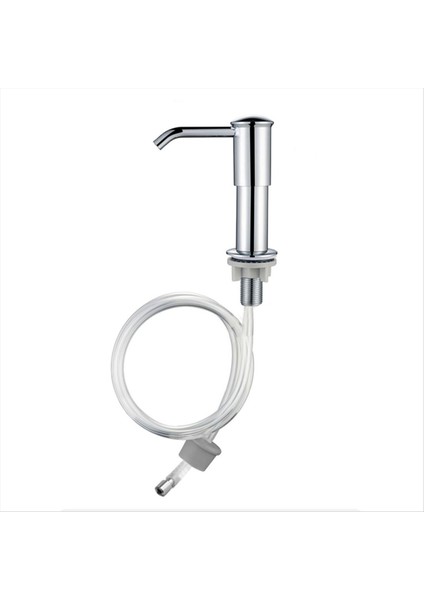 Mutfak Lavabosu ve Uzatma Tüpü Kiti Için Sabun Dispenseri, 40 Inçlik Silikon Tüp Sabun Şişesine Doğrudan Bağlanın (Yurt Dışından) fırsatları