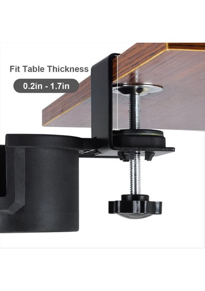 Depolama Masa Kupası Tutucu Ofis Masaüstü Braket Bilgisayar Masası Sabit Kupa Tutucu Masa Depolama Bardağı Tutucu (Yurt Dışından) modelleri