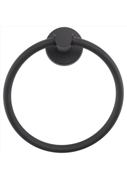 Banyo Için Havlu Yüzüğü, El Havlusu Tutucu Yuvarlak Havlu Askı Duvar Montajı 304 Paslanmaz Çelik Fırçalanmış Kaplama (Siyah) (Yurt Dışından) indirimleri