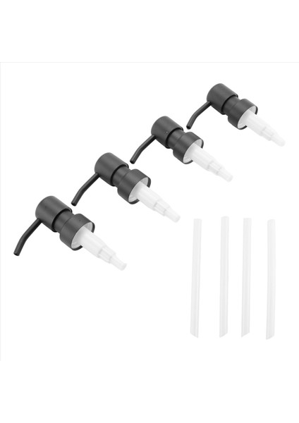 Sabun Dağıtıcı Yedek Pompası, 4pack Paslanmış Paslanmaz Çelik Siyah Metal Kaplı Pompalar ile Uyuyor Standart 8OZ/16OZ Boston Yuvarlak Şişeler (Yurt Dışından) fiyatları