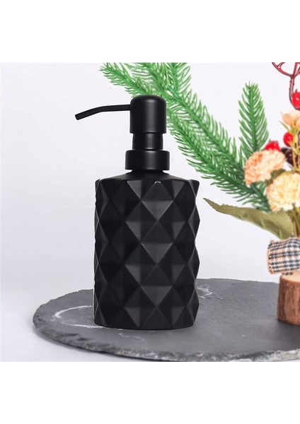 2 Adet Mat Siyah Sabun Dağıtıcı, 13.5 Oz / 11 Oz Cam El Sabunu Dağıtıcı Banyo ve Mutfak, Sabun Dağıtıcı (Yurt Dışından) fiyatları